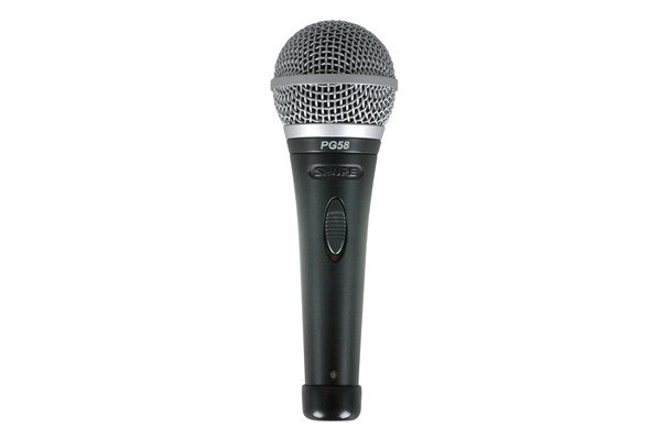 Shure PG58 XLR Dinamik Vokal Mikrofonu