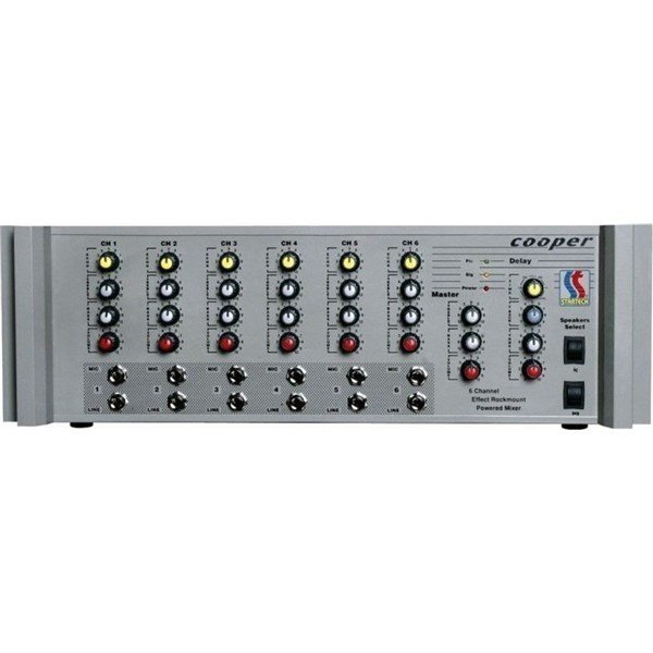 Startech Cooper Rev/600 Usb 6 Mono/Line Kanal 600W Power Mikser