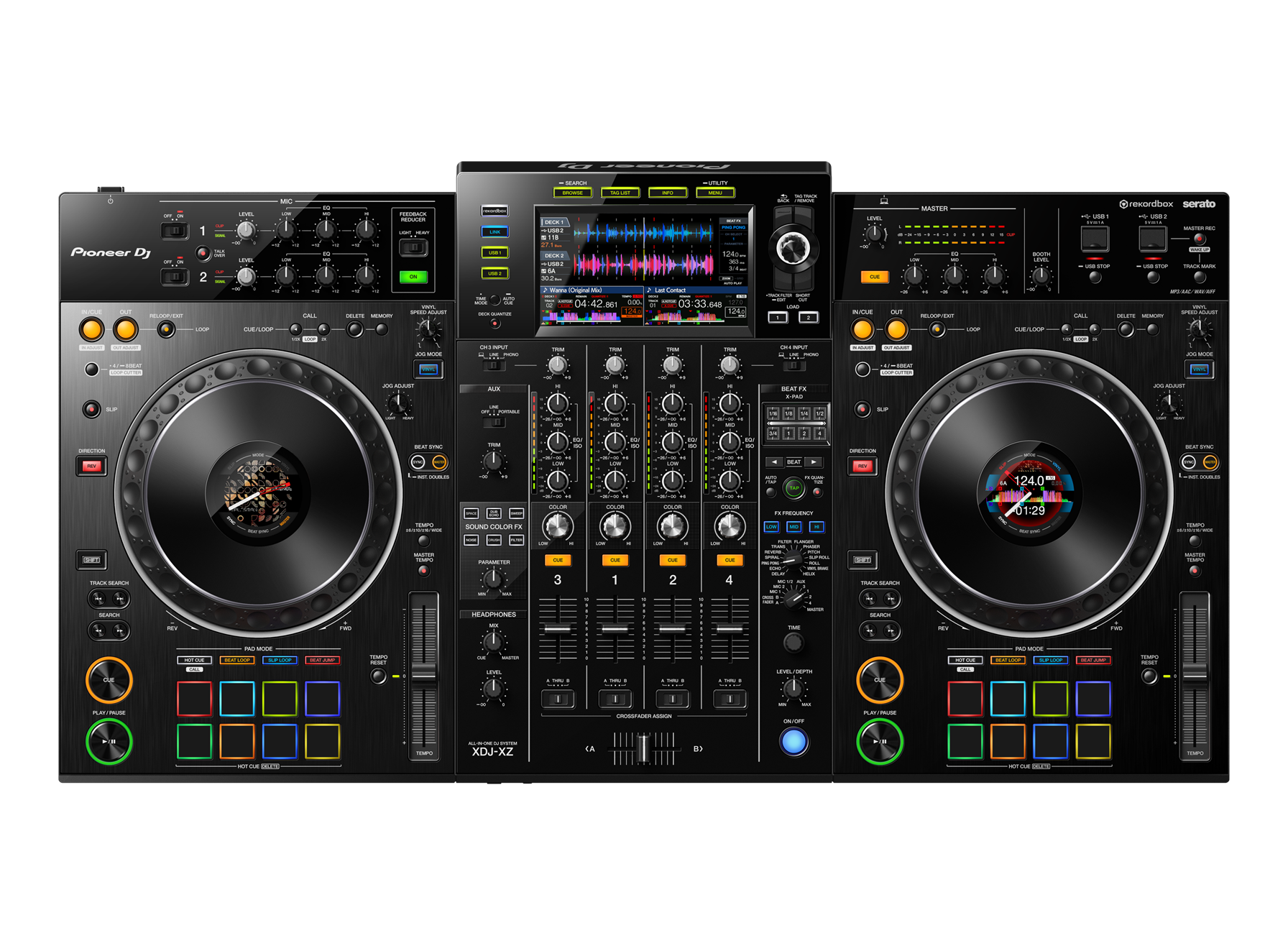 Pioneer DJ XDJ-XZ 4 Channel All In One Dj Controller
