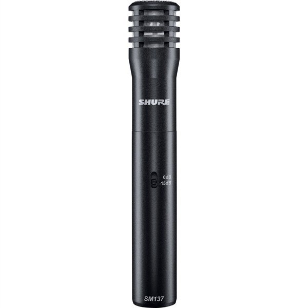 Shure SM137-LC Küçük Diyafram Enstruman Tipi Stüdyo Mikrofonu