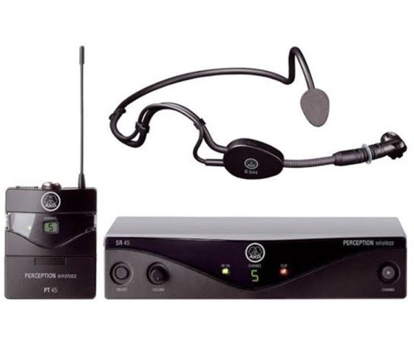 AKG WMS45 SPORTS Kafa Tipi Telsiz Mikrofon Set Band A