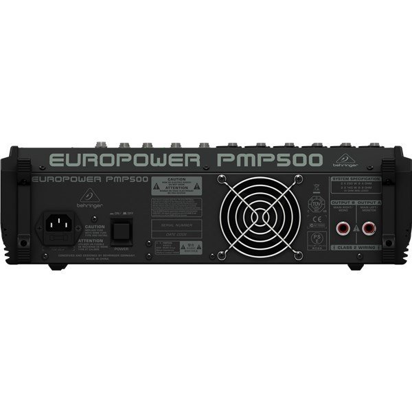 Behringer Europower PMP500 12 Kanal Power Mikser 2x250 Watt