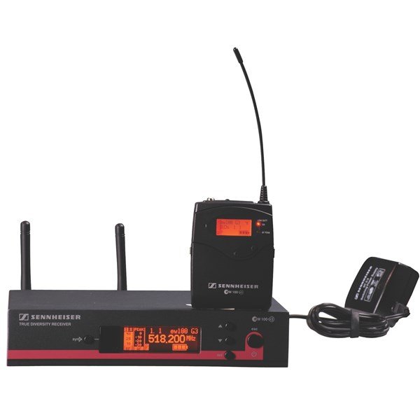 Sennheiser EW-122 G3 Kablosuz Yaka Mikrofon Seti (Bi-Directional)