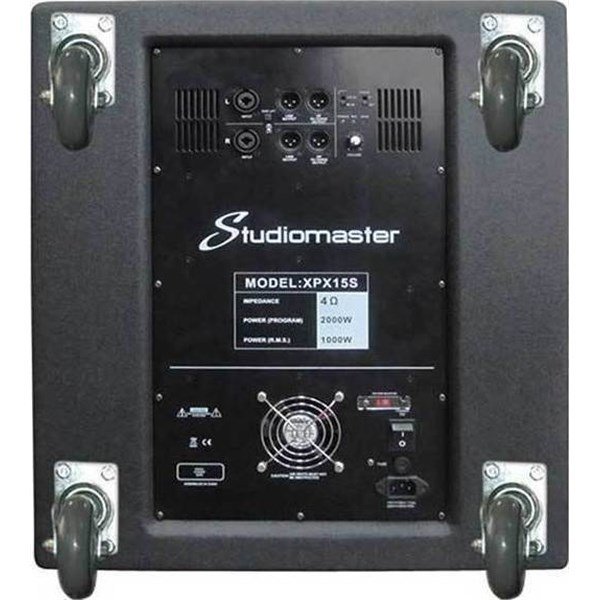 Studiomaster XPX 15SA - 15 inç 600W Aktif Subwoofer