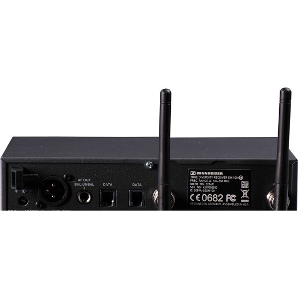 Sennheiser EW-122 G3 Kablosuz Yaka Mikrofon Seti (Bi-Directional)