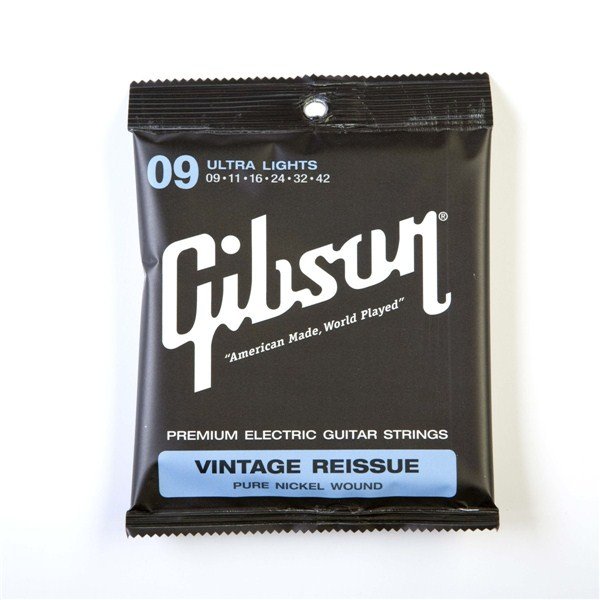Gibson SEG-VR9 Ultra Lights Elektro Gitar Teli