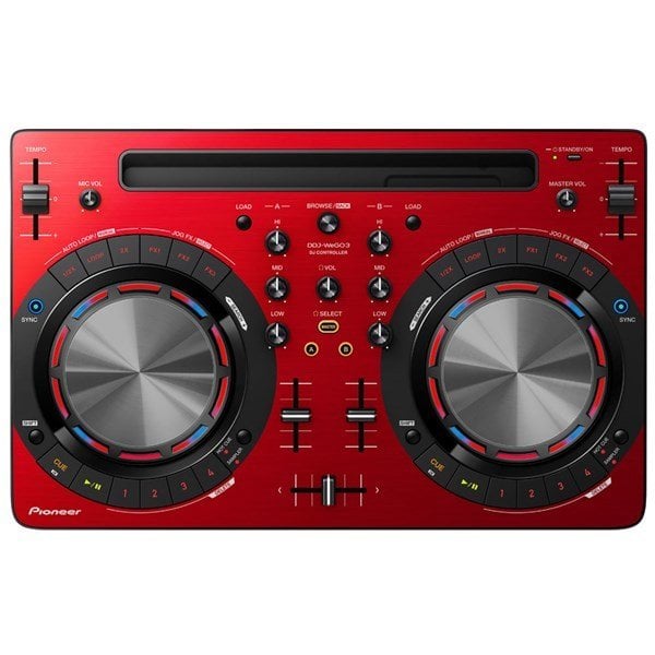 Pioneer DDJ-WEGO 3 R (Kırmızı) Midi Controller