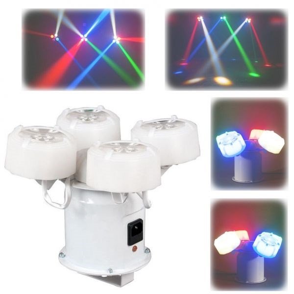 American Dj ROTO BEAM 4 - 4-Başlı LED Helicopter Efekt Işık