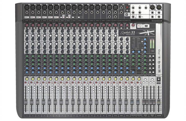Soundcraft Signature 22MTK Efektli Multitrack Studio 22 Kanal Mikser
