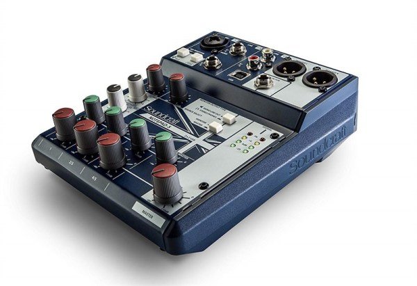 Soundcraft Notepad 5 Usb'li 5 Kanal Deck Mikser