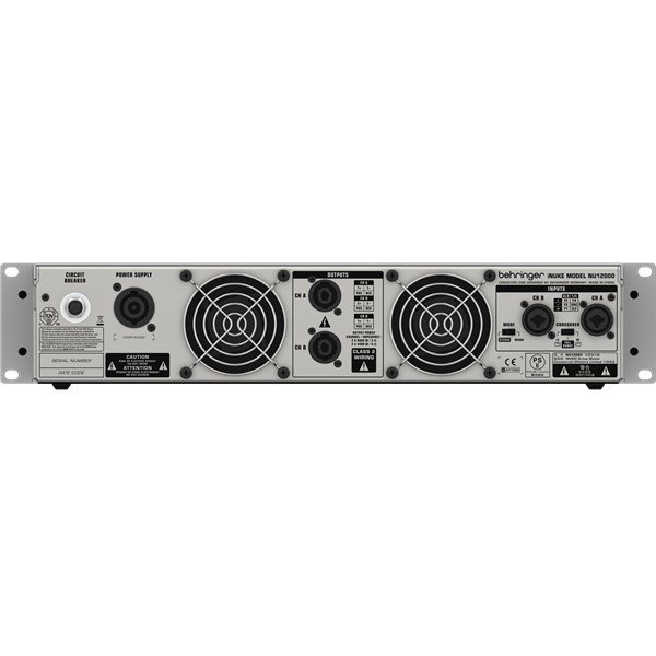 Behringer İnuke NU12000 Power Amplifikatörü 2x3000W/4 ohm