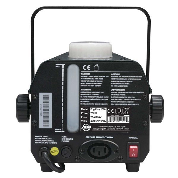 American Dj Fog Furry 1000 - 650 Watt Yüksek Çıkışlı Sis Makinası