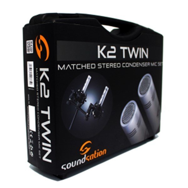 Soundsation K2 TWIN Stüdyo Kondenser Mikrofon (Çift)