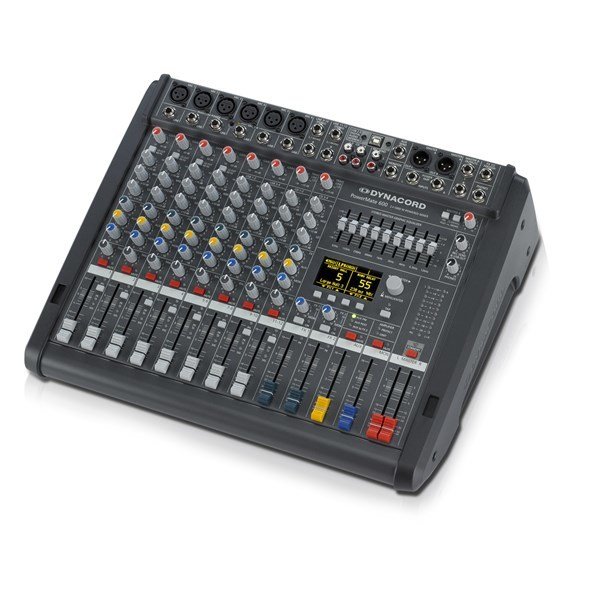 Dynacord Powermate 600-3 8 Kanal Power Mikser 2 x 1000 Watt