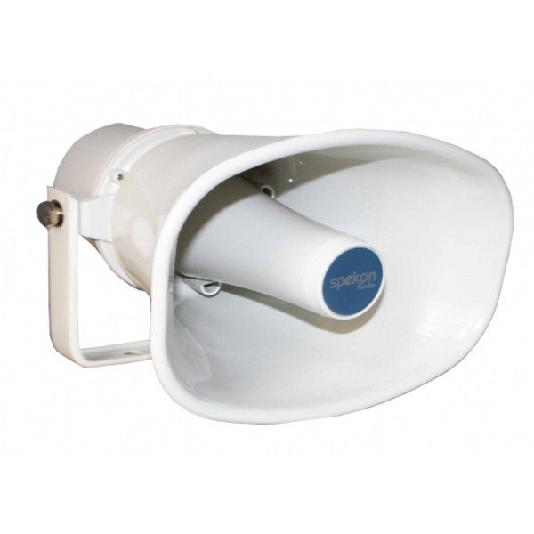 Spekon HRC 30T (Beyaz) 30-Watt 100V/16 ohm Borulu Horn Hoparlör