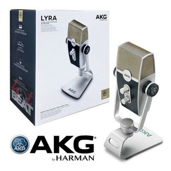 Akg LYRA C44-USB Condenser Yayın Mikrofonu
