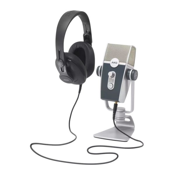 AKG Podcaster Essentials Lyra USB Mikrofon ve K371 Kulaklıklı Set