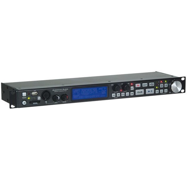 American Audio Media Operator SD Card, USB 2.0, Bluetooth MP3 Player