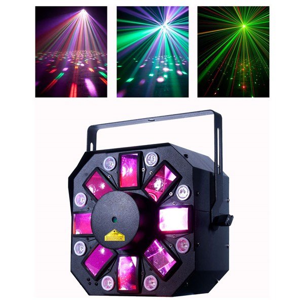 American Dj Stinger II - 6x5W RGBAWP Moonflower, Strobe, Lazer Efekt Işık