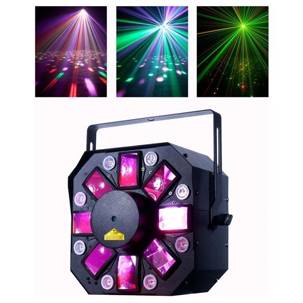 American Dj Stinger II - 6x5W RGBAWP Moonflower, Strobe, Lazer Efekt Işık