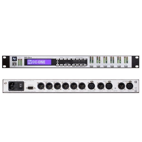 Electro Voice DC ONE 2 giriş 6 çıkış Digital Ses Prosesörü