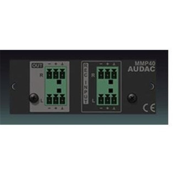 Audac MMP40 - XMP44 için Media player/recorder module