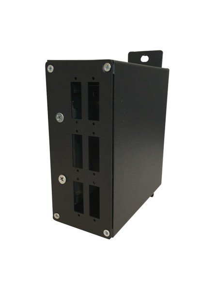Provoice 6 Port SC Duplex Din Rail Tipi Fiber Optik Kutu