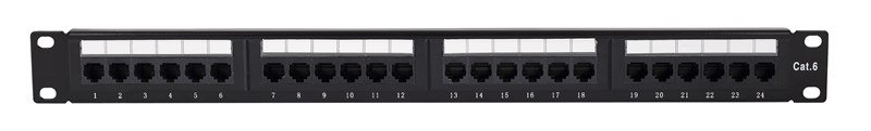 Provoice 19'' 24 Port UTP Cat6 Bağlantı Paneli 1U