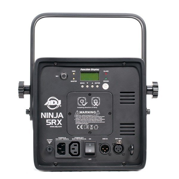 Amerikan Dj Ninja 5RX - 4 Aynalı 17 Gobolu Efekt Işık