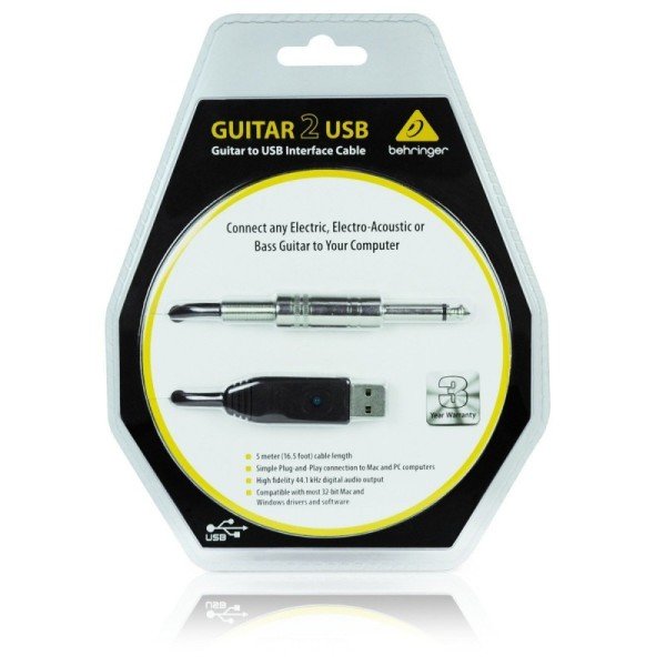 Behringer GUITAR 2 USB Enstürman Kablosu