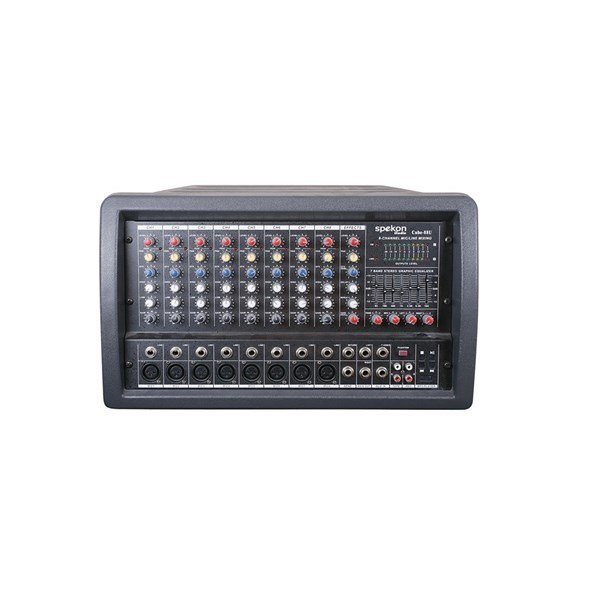 Spekon Cube 88 Stereo Küp Power Mikser 2x300 Watt