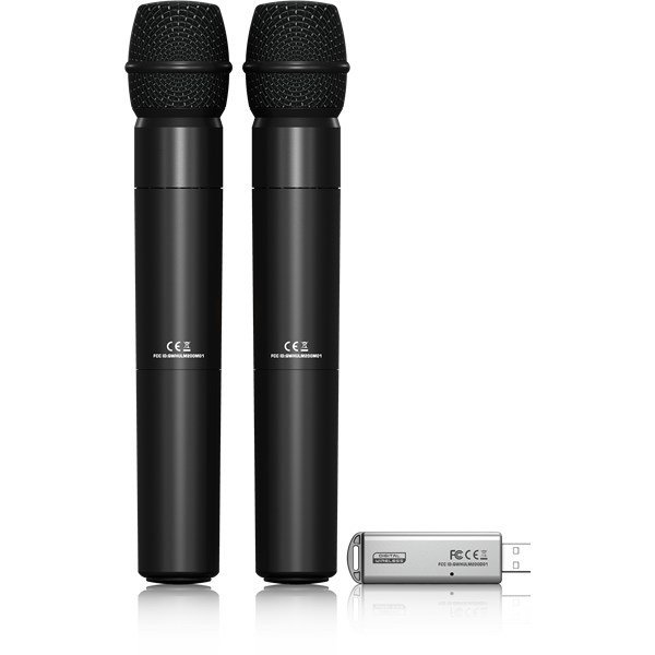Behringer ULM202USB Usb Alıcılı Çift El Kablosuz Mikrofon