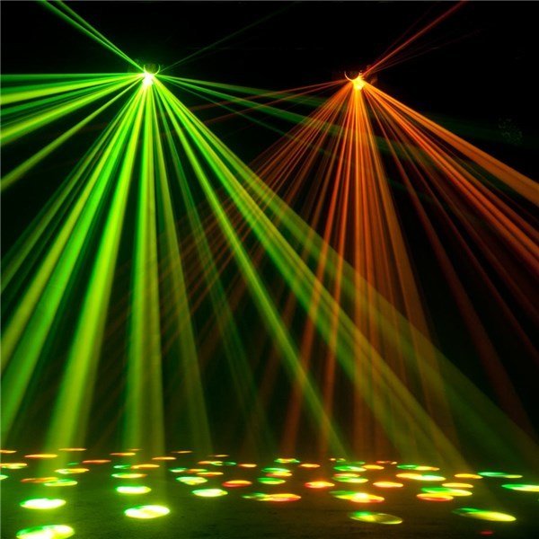 Amerikan Dj WARLOCK - 12 Gobo + Spot 2R Ampullu Efekt Işık