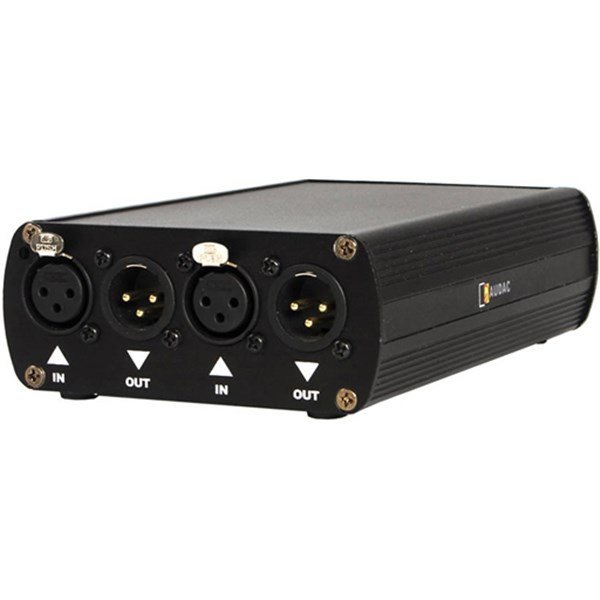 Audac APT20 2-Mikrofon için (+48) Phantom Power Unitesi