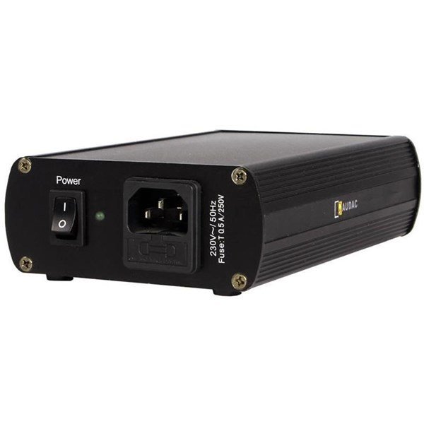Audac APT20 2-Mikrofon için (+48) Phantom Power Unitesi