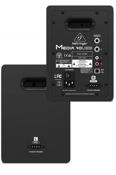 Behringer MEDIA 40USB Stüdyo Referans Monitörü (Çift)