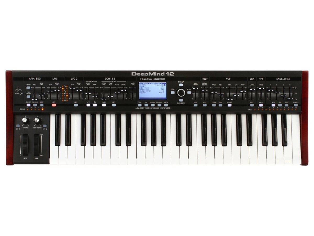 Behringer Deepmind 12 WİFİ özellikli 49 Tuş Synthesizer