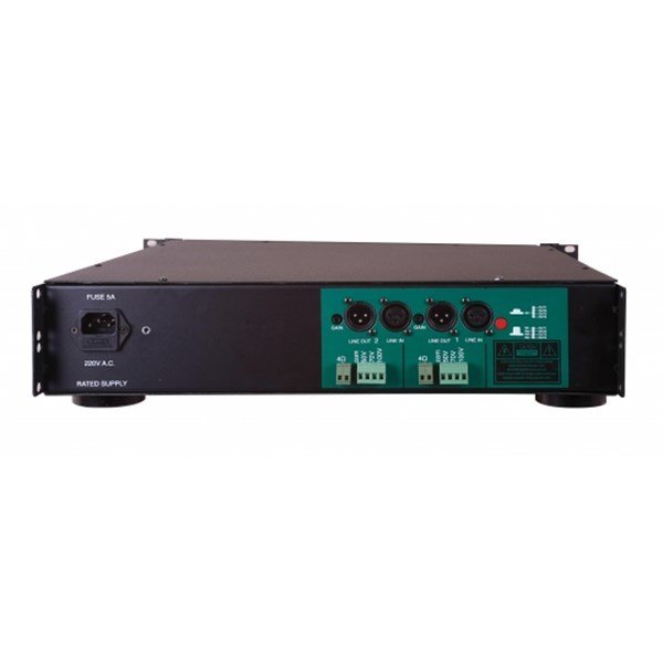 Mikafon Q600V - 2x300W 100V Trafolu Power Anfi