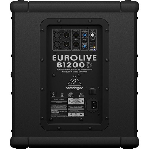 Behringer B1200D-PRO 500 Watt 15 İnç Aktif Subwoofer