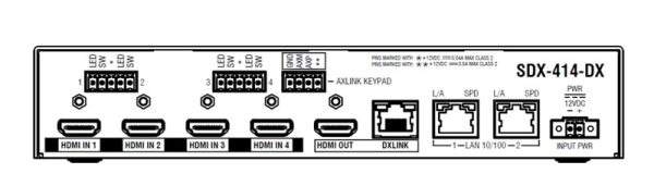 AMX SDX-414-DX Solecis Digital Switchers