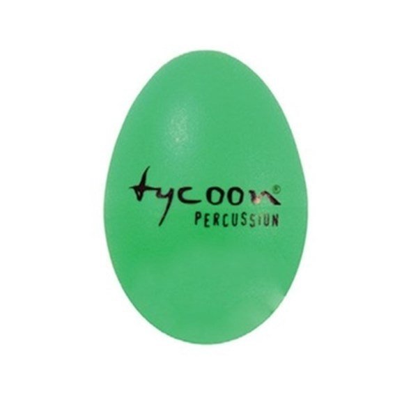 Tycoon TE-G Yeşil Plastik Yumurta Shaker (Çiftli)