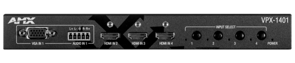 AMX VPX-1401 4x1 4K60 Presentation Switcher
