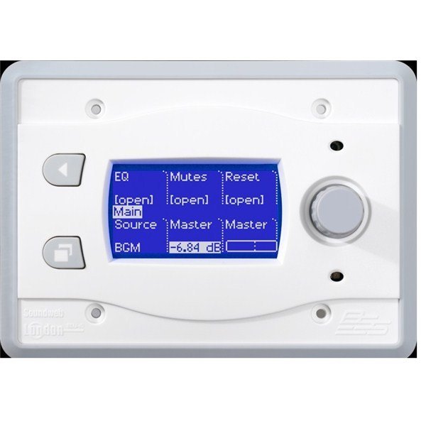 BSS Audio BLU-10 WHT Programlanabilir Dokunmatik Ekran Kontrolörü