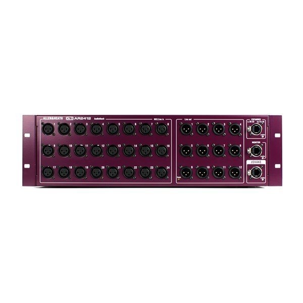 Allen Heath GLD-AR2412 24-XLR İnput 12-XLR Output AudioRack