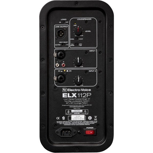 Electro Voice ELX112P 12 inch 1000 Watt Aktif Kabin Hoparlör