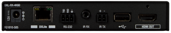 Amx DXL-RX-4k60 Receiver Presentation Switchers