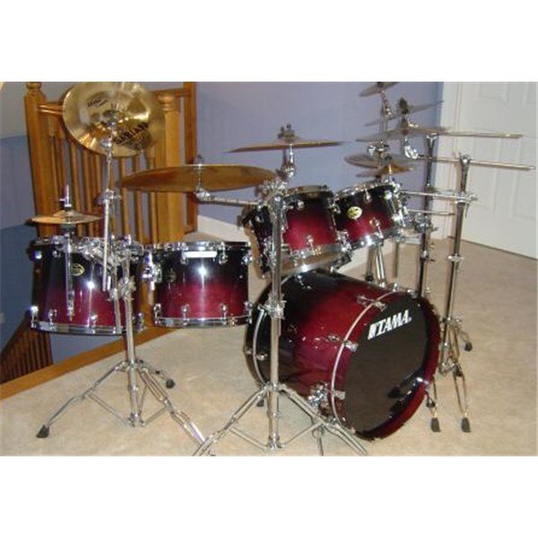 Tama Maple Gradation Raspberry 4 Parça Akustik Davul Seti