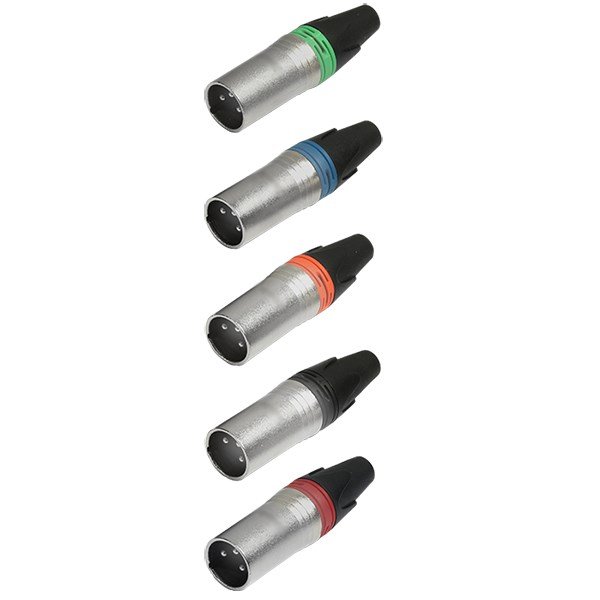 Purecon XMN 3 Pin XLR Erkek Konnektör