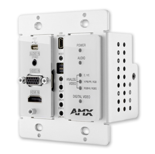 AMX DX-TX-DWP WH Çok Biçimli Dekor Tarzı Duvar Plakası Vericisi