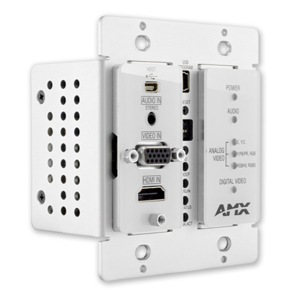 AMX DX-TX-DWP WH Çok Biçimli Dekor Tarzı Duvar Plakası Vericisi